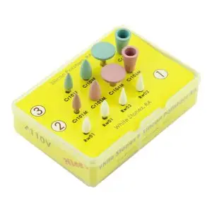 Set 8 gume polish + 4 freze arkansas