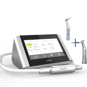 Micromotor electric cu functie de endomotor 2in1 C-Puma Master COXO, Led, contraunghi endo 6:1 C5-1M si multiplicare 1:5 C7-5 incluse